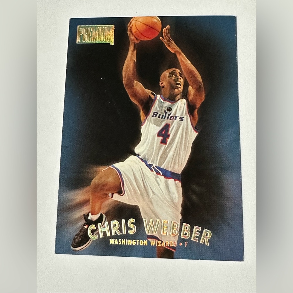 Chris Webber Basketball Trading Card